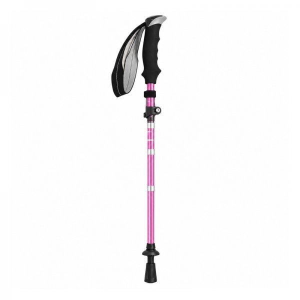 2892 Pink Folding Trekking Poles (New)