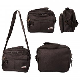 2587 BLACK SHOULDER BAG/BACKPACK