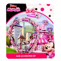 2419-8173 MINNIE 4PCS HAIR BAND AND 4PCS CLIP SET