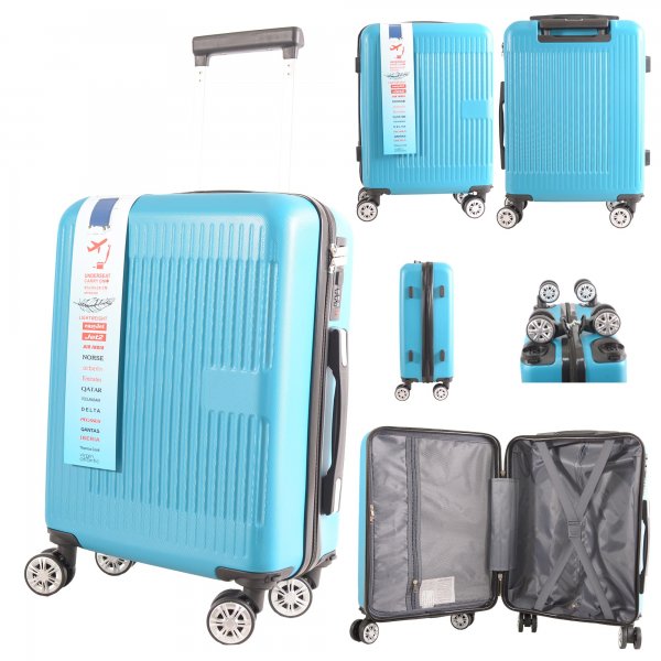 T-HC-US-1831 TEAL UNDERSEAT CABIN-SIZE EASYJET UNDERSEAT TROLLEY
