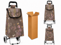 LL-ST05 GOLD BLOSSOM 2 WHEEL SHOPPING TROLLEY BOX OF 10 LL-ST05 GOLD BLOSSOM 2 WHEEL SHOPPING TROLLEY BOX OF 10