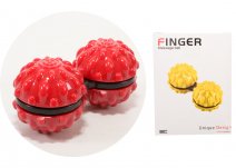 GM-1187 FINGER MASSAGE BALL RED