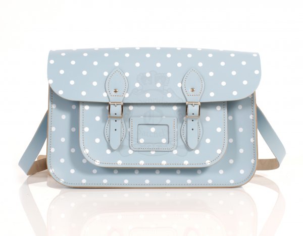 RL15 BABY BLUE POLKA DOT ENGLISH NEW