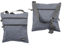 JBMB07 GREY BORDERLINE CANVAS BODYBAG