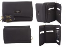 3702 RFID BLACK PURSE