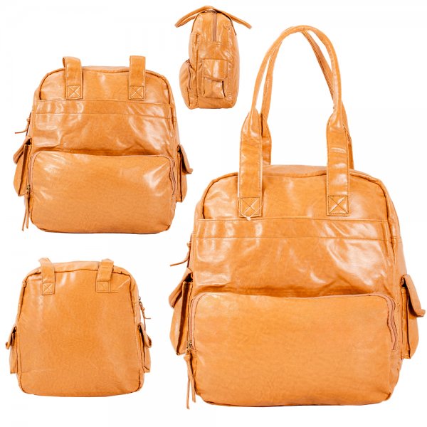 JBHB2122 TAN FASHION SHOULDER BAG