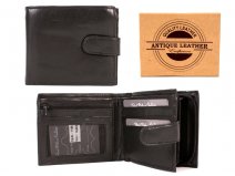 1180 BLACK ITALIAN WALLET - S026