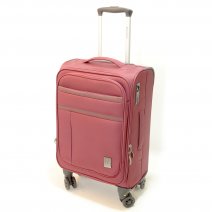 VINHO-0018630 BURGUNDY 21" CABIN SIZED TRAVEL TROLLEY SUITCASE