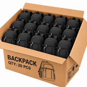 BP-E-TW-129 Black Easyjet Cabin Bag Box Of 20