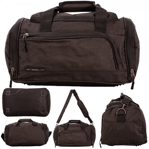 JBTB73 BLACK/BLACK UNDER SEAT CABIN/TRAVEL/GYM BAG