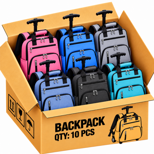 TR-R-TW-002 Assorted Color Ryanair Underseat Cabin Bag Box Of 10
