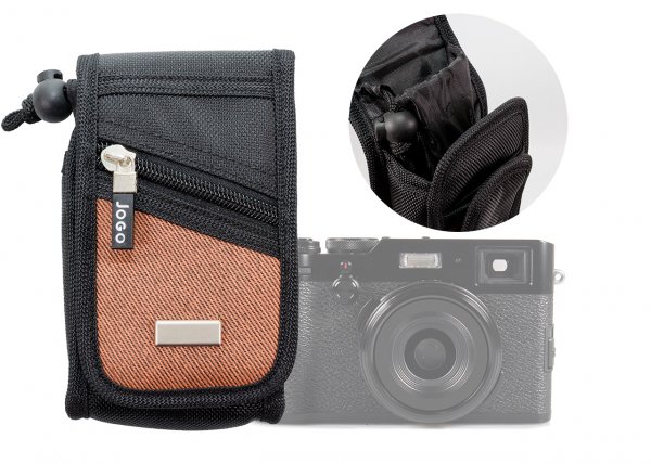 Jogo compact cam case small black brown