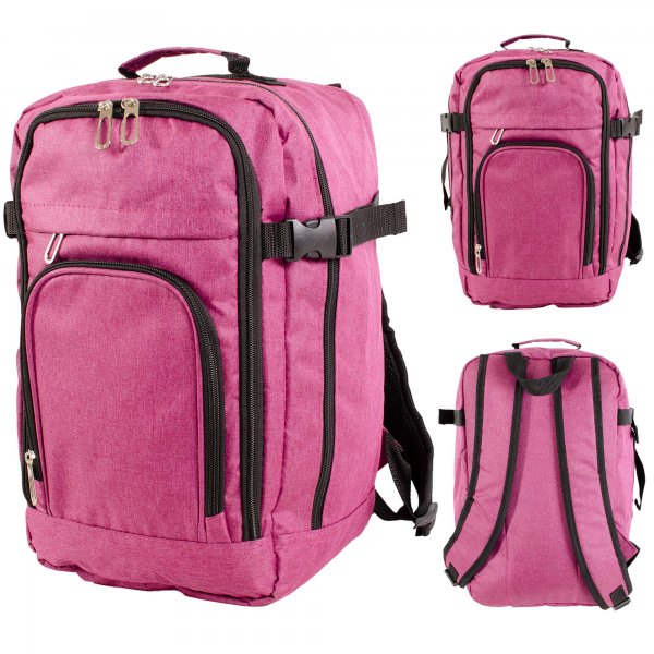 BP118 DARK PINK BACKPACK