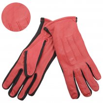 8917 RED LEATHER GLOVES EXTRA LARGE