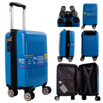 T-HC-US-1631 R/ BLUE RYAN AIR CABIN-SIZE TROLLEY SUITCASE