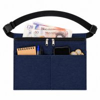 Market Traders Denim Money Belt with Adjustable Strap Market Traders Denim Money Belt with Adjustable Strap