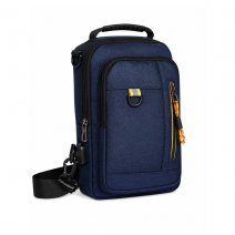 2533 Navy Grained Polyester Multi-Wear Bag/ Backpack