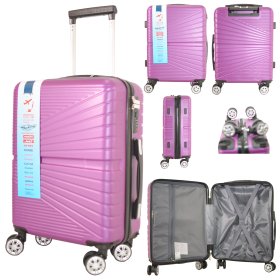 T-HC-US-1811 DARK PURPLE EASYJET TRAVEL CABIN TROLLEY SUITCASE