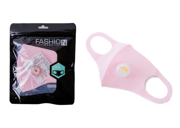 FASHION DUST PROTECTION THERMAL MASK L PINK
