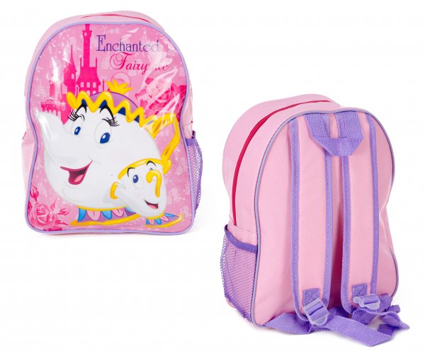 1029hv-8354 Mrs Potts backpack w/ mesh side pocket