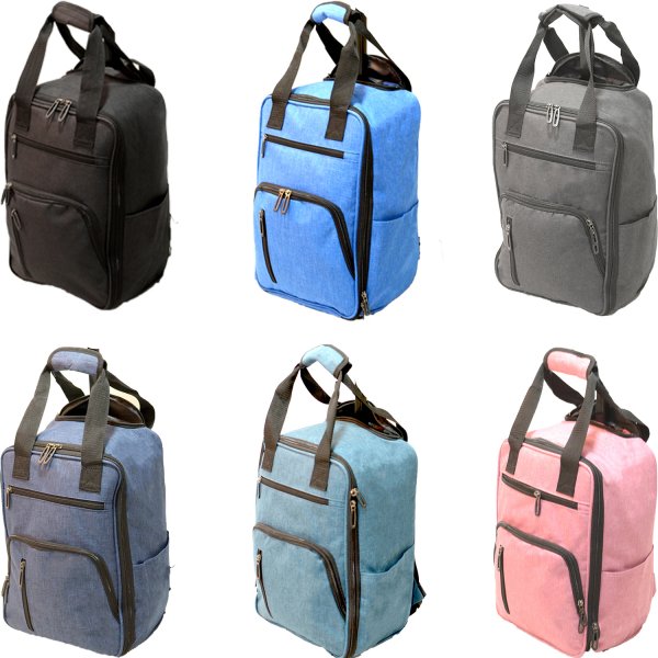 TR-R-002 BOX OF 10 WHEELED RYANAIR UNDERSEAT CABIN BAGS