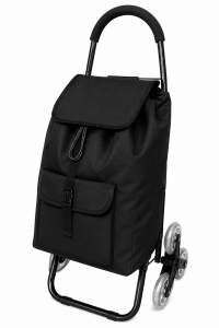6953 Jet Black Trolley 6 Wheels Stair Climber 6953 Jet Black Trolley 6 Wheels Stair Climber