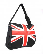 OLYMPIA POLYSTER - A090 - SHOULDER BAG (MATERIAL) BLACK