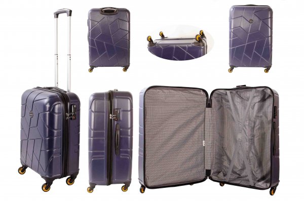 CABIN 5164 NAVY 21.5'' TRAVEL TROLLEY LUGGAGE SUITCASE