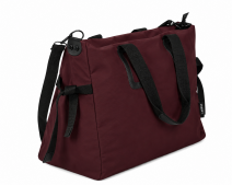 2312 Burgundy Large Top Zip Tote / Travel Bag