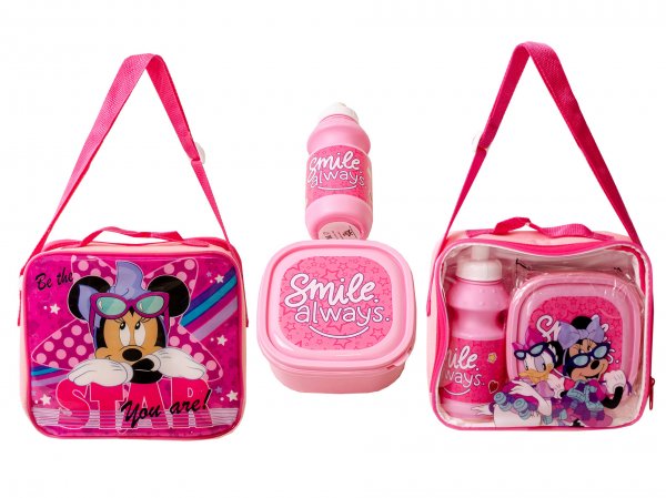 4160-9739 MINNIE 3 PCS LUNCH BOX