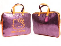 09261 KV - Kids Bag Laptop Urban Chic Purple HelloKitty