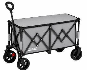 ELD-W101M Grey Foldable Zander Utility Wagon