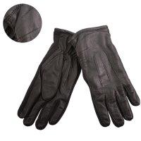8917 BLACK LEATHER GLOVES LARGE