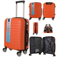 T-HC-US-1832 ORANGE UNDERSEAT CABIN-SIZE EASYJET TROLLEY SUITCAS