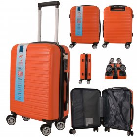 T-HC-US-1832 ORANGE UNDERSEAT CABIN-SIZE EASYJET TROLLEY SUITCAS