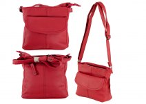 JBHB2564 RED PU HANDBAG NICOLE BROWN