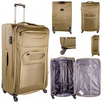 T-SL-01 GREEN 32'' TRAVEL TROLLEY SUITCASE