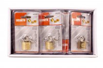 0242 20mm SECURITY PADLOCK BOX OF 12