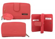 3701 RFID RED PURSE