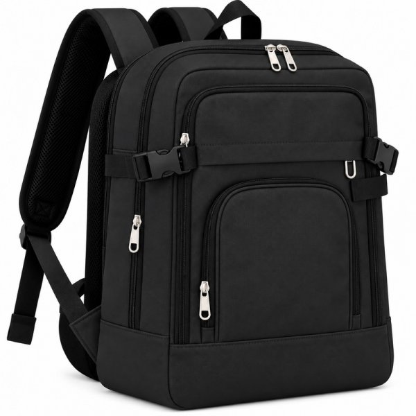 BP-R-TR-118 BLACK RYANAIR Cabin Backpack 40X30X20CM