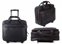 LT064P LAPTOP CASE WITH TROLLEY WHEELS & HANDLE