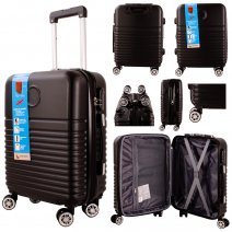 CABIN 03 BLACK 20'' CABIN-SIZE TRAVEL TROLLEY SUITCASE