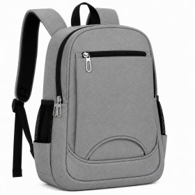 BP-141 Grey Classic Multi-Compartment Travel Backpack (New)