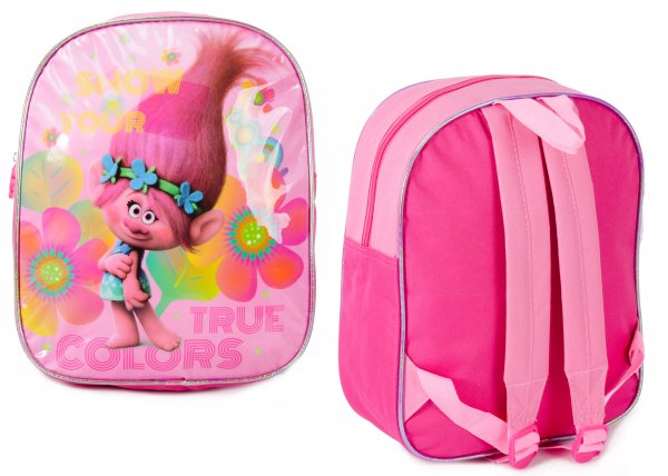 B116301 PINK TROLLS JUNIOR BACKPACK F120
