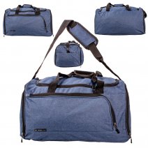 JBTB76 NAVY HOLDALL TRAVEL BAG