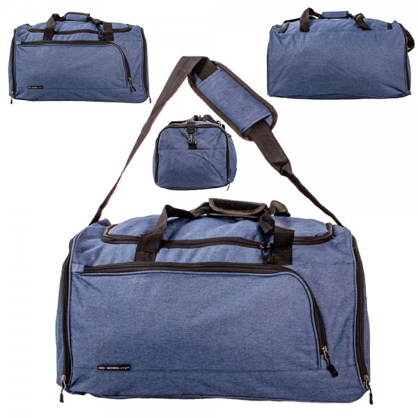 JBTB76 NAVY HOLDALL TRAVEL BAG