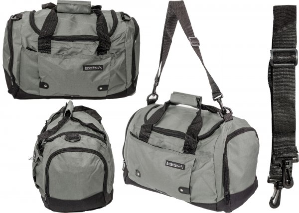 JBSB61 GREY/BLK BORDERLINE TRAVEL HOLDALL 43CM