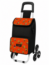 6960 SUMMER RED OWL 6 WHEEL STAIR CLIMBER SHOPPING TROLLEY