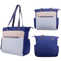 3103 NAVY MULTI SHOULDER BAG