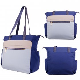 3103 NAVY MULTI SHOULDER BAG